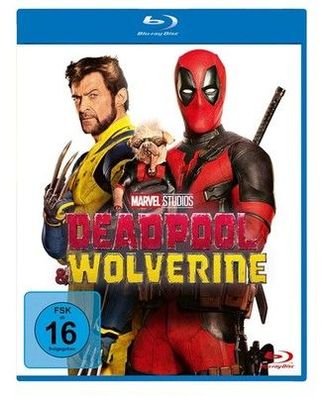 Deadpool & Wolverine (Blu-ray) - FSK 16 - Komödie, Actionfilm, Film (2024)