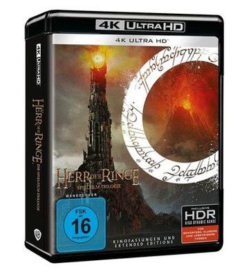 Der Herr der Ringe: Extended Edition Trilogie [4K Ultra-HD] [Blu-ray] (2020)