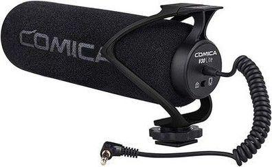 COMICA CVM-V30 LITE Super-Kardioid Kamera Mikrofon 3.5mm Richtmikrofon (Schwarz)