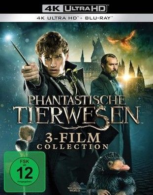 Phantastische Tierwesen 3-Film Collection (3x 4K Ultra HD) (+ 3 Blu-ray) 2022