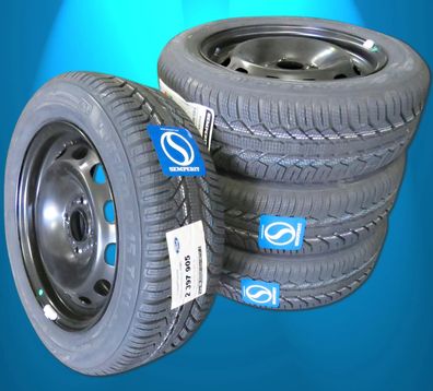 Winterräder Ford Tourneo Transit Courier Semperit SpeeMaster2 185 60 R15 Stahl