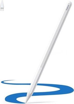 Baseus Stift für iPad 2018-2025, 17H Akkulaufzeit, Fernsteuerung, USB C, in weiß