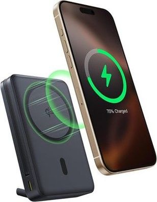 Baseus Nomos Qi2 Magsafe Powerbank 15W Magnetische Power Bank 45W USB-C 10000mAh