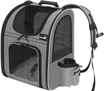 Haustier Rucksack mit Netzfenster 43x28x34cm, Tragbare und Faltbare Katzentasche