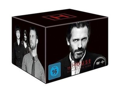 Dr. House - Die komplette Serie, Season 1-8 (46 Discs) TV-Serien, Deutsch