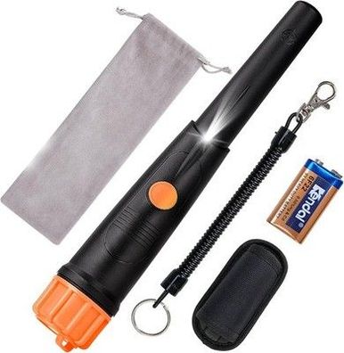Metalldetektor Pinpointer - SUNPOW IP68 Komplett Wasserdicht 360° bis zu 11 cm