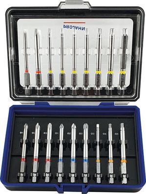 Projahn 1/4" Bit Box 18-teilig 75 mm Langbits