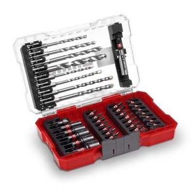 Original Einhell M-CASE 39-tlg. Zubehör-Set (25mm-Bits, 60mm-Bithalter) Werkzeug