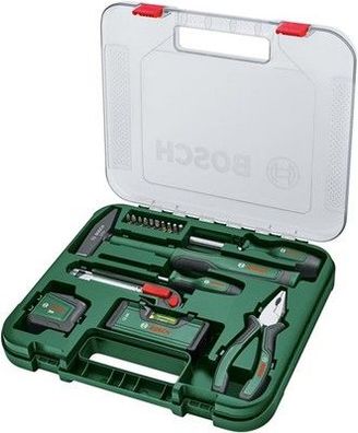Bosch Universal Werkzeug-Set, 17-tlg. (vielseitiger Werkzeugkoffer, ergonomisch)