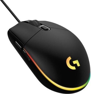 Logitech G203 Gaming-Maus mit anpassbarer Lightsync RGB-Beleuchtung, PC Gaming