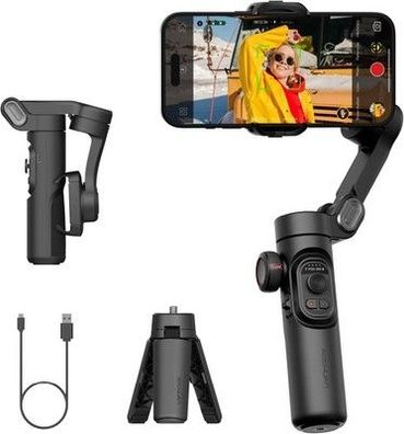 Aochuan Gimbal Stabilizer Smartphone, Gimbal Fokusrad Gesichts-/Objektverfolgung