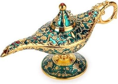BTSKY Klassische Luxuslampe im Aladdin-Design mit Geschenkbox, Wunderlampe