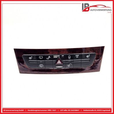 Schalterleiste Warnblinker A 2118210858 Mercedes E-KLASSE S211 E270 CDI