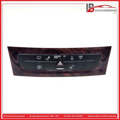 Schalterleiste Warnblinker 2118210958 Mercedes E-KLASSE S211 E270 CDI LK