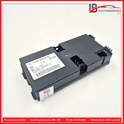 Steuergerät Sitzheizung A2118203626 Mercedes E-KLASSE S211 E270 CDI TEMIC