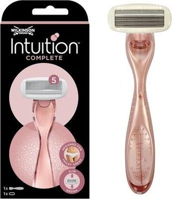 Wilkinson Sword - Intuition Complete Rasierer für Frauen, Rasiergriff + 1 Klinge