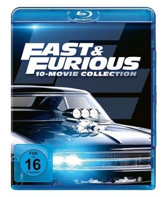 Fast & Furious - 10-Movie-Collection [Blu-ray] Action, Spielfilm, Film, FSK 16