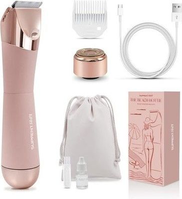 Suprent Bikini Trimmer für Frauen - Schmerzlose Schamhaarentfernung, wasserdicht