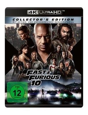 Fast & Furious 10 [4K Ultra HD] Action, Spielfilm, Film, FSK 12
