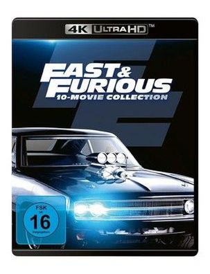 Fast & Furious - 10-Movie-Collection [4K Ultra HD] Action, Spielfilm, Film