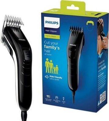 Philips Haarschneider f. d. ganze Familie 15 Edelstahlklingen, 11 Schnittlängen