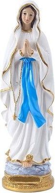38.8cm Lourdes Jungfrau Maria Statue, katholisch gesegnete Jungfrau Maria Harz
