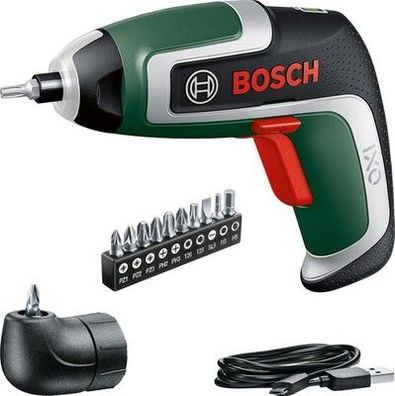 Bosch Akkuschrauber IXO 7. Generation 3,6V; 2,0Ah; 5,5Nm Set inkl Winkel-Aufsatz