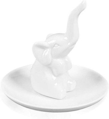 Lependor Elefant Ringhalter Schmucktablett für Hochzeit Weihnachten Geburtstag