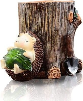 Lependor Süß Igel Stifthalter Zahnbürste Halter Harz Desktop Organizer Halter