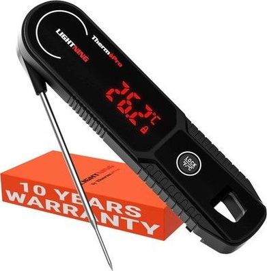 ThermoPro Lightning 1s schnell Fleischthermometer ±0.3? Genau Küchenthermometer