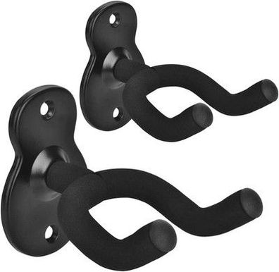 Moreyes 2x Gitarren-Wandhalterung für Akustikgitarre, klassische Gitarre, Bass