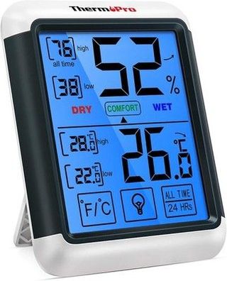 ThermoPro TP55 Thermo-Hygrometer Thermometer Temperatur Raumklima-Indikator