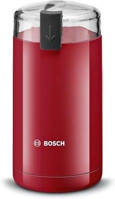 Bosch Professional TSM6A014R Kaffeemühle, Rot, Kabelgebunden, für 75g Bohnen