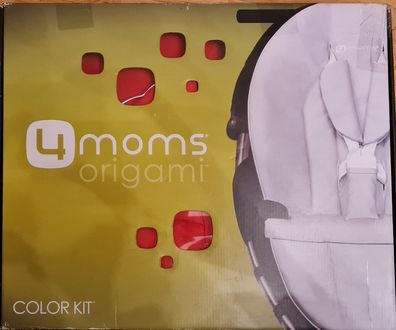4moms Stoffbezug für origami Kinderwagen, grün/rot
