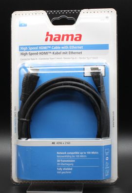 Hama High Speed HDMI -Kabel Stecker Typ A - Stecker Typ C (Mini), Ethernet, 2 m