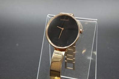 Calvin Klein K7A23641 Unisex Gold Quarz Uhr Edelstahl Armband Klappschließe