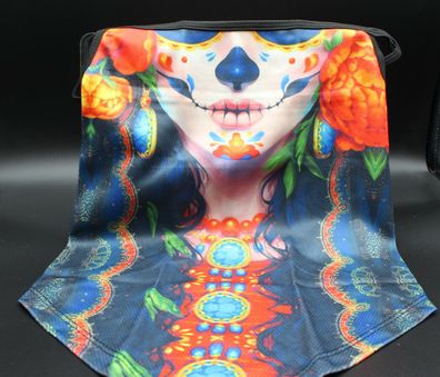 Tobheo Multifunktionstuch Unisex Bandana Motorrad Halstuch Schlauchschal