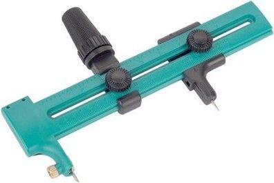 Wolfcraft 4151000 Kreiss-Schneider aus Kunststoff für Papier, Folien, Leder