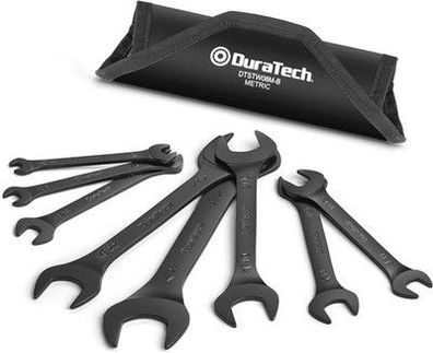 Duratech Doppelmaulschlüssel Satz, 8-tlg, Metrisch, 5,5-27mm, Schraubenschlüssel