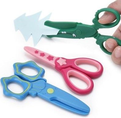 DealKits Kinder Sicherheit Schere, 3 Stück Kinderschere Papierschere