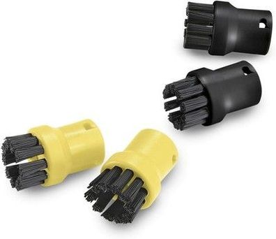 Kärcher Rundbürstenset für Kärcher Dampfreiniger (hochwertiges Borstenmaterial)