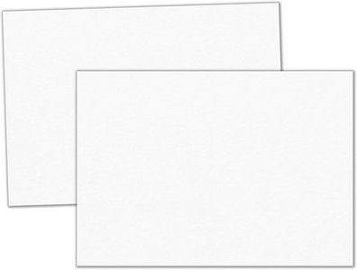 60 Blatt 350g A5 Fotokarton Kartonpapier Weiß Karteikarten Dickes Papier Drucken