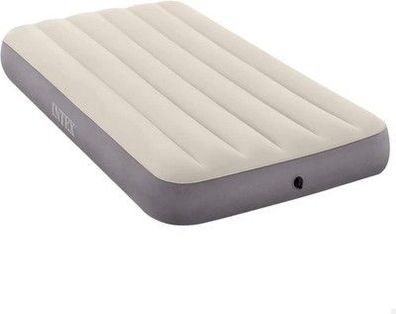 Intex Twin Dura-beam Series Single High Luftbett, grau, 99x191x25cm Luftmatratze