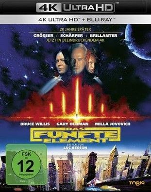 Das fünfte Element (4K Ultra HD) + (Blu-ray) Action, Spielfilm