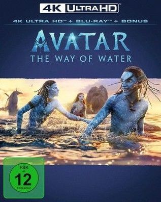 Avatar: The Way of Water Dolby Vision 2023 4K Ultra HD + Blu-ray + Bonus-Blu-ray