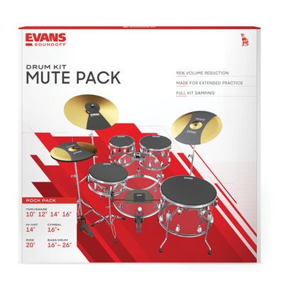 Evans HQ SoundOff Rock Box Set