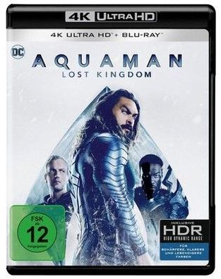 Aquaman: Lost Kingdom (4K Ultra HD) (+ Blu-ray) - Action, Spielfilm, Sc-Fi