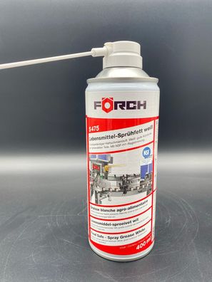 Förch S475 Lebensmittel Sprühfett weiß 400ml Schmiermittel Schmierfett