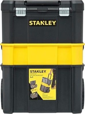 Stanley Werkzeugkoffer leer Werkzeugkasten Rollende Werkstatt bis 20kg belastbar