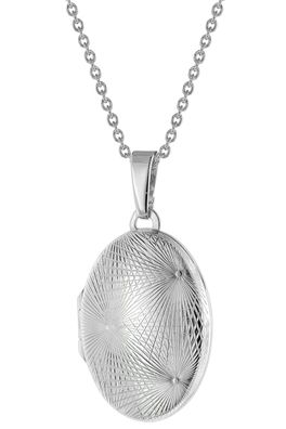 trendor Schmuck Damen-Kette mit Medaillon Silber 925 75755